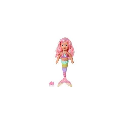 BABY born Little Sister Meerjungfrau 46cm, Puppe Inklusive Kamm und Diadem