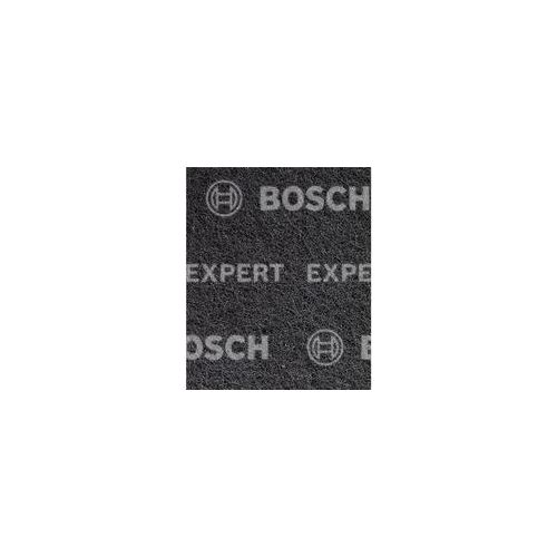 Expert Vlies-Schleifpad N880 Medium S, 115x140mm, Schleifblatt schwarz, 2 Stück, zum Handschleifen