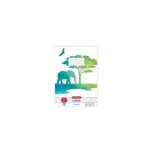 Heft A4 16 Blatt Lineatur 27 GREENline Elefant
