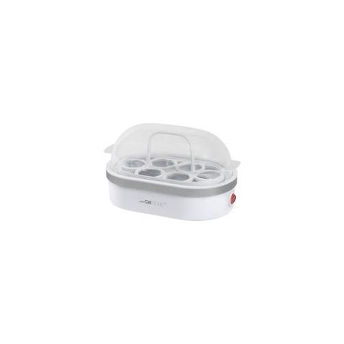 Eierkocher EK 3497 weiß/silber, 400 Watt, für 6 Eier