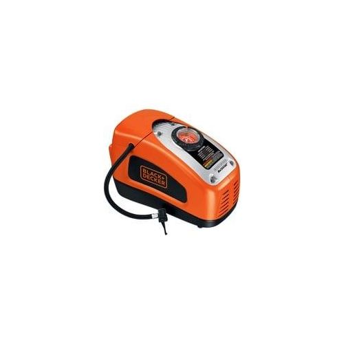Kompressor ASI300, 11bar, Luftpumpe orange/schwarz, 12 Volt Zigarettenzünder-Anschluss