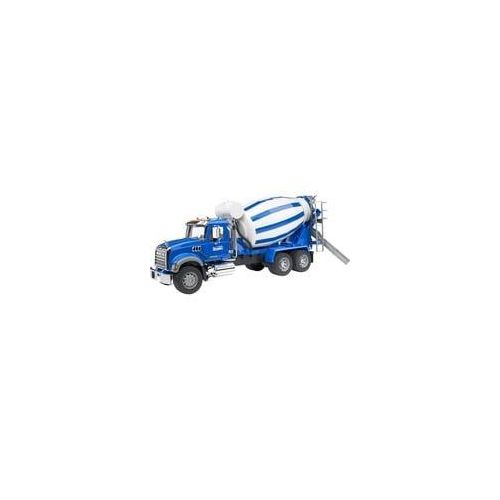 MACK Granite Betonmisch-LKW, Modellfahrzeug blau/weiß