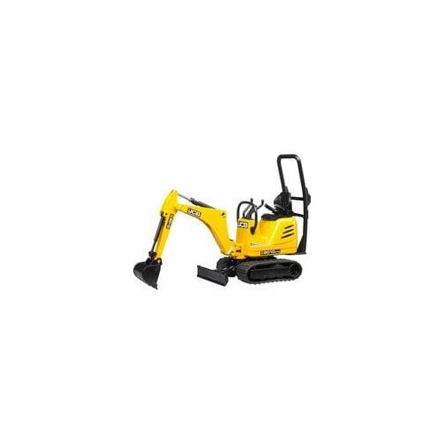 JCB Mikrobagger 8010 CTS, Modellfahrzeug gelb/schwarz