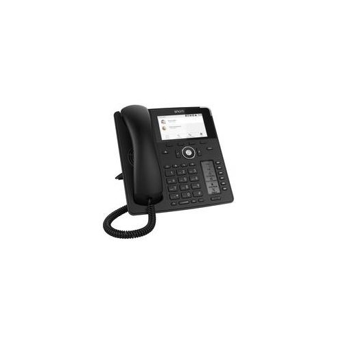 D785, VoIP-Telefon schwarz, Bluetooth, PoE