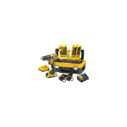 Akku-Bohrschrauber DCK791D2T, 18 Volt gelb, 2x Li-Ion-Akkus 2,0 Ah