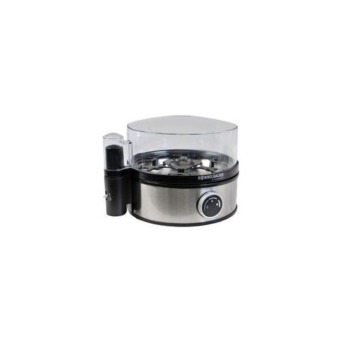 Eierkocher ER 400 edelstahl/schwarz, 400 Watt, für 7 Eier