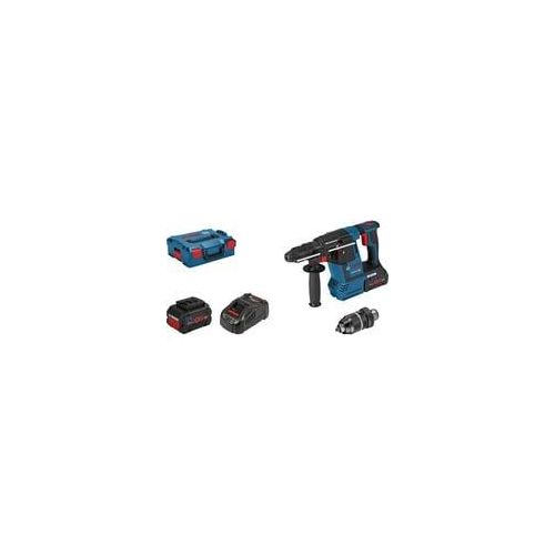 Akku-Bohrhammer GBH 18V-26 F Professional, 18Volt blau/schwarz, 2x Akku ProCORE18V 5,5Ah, L-BOXX