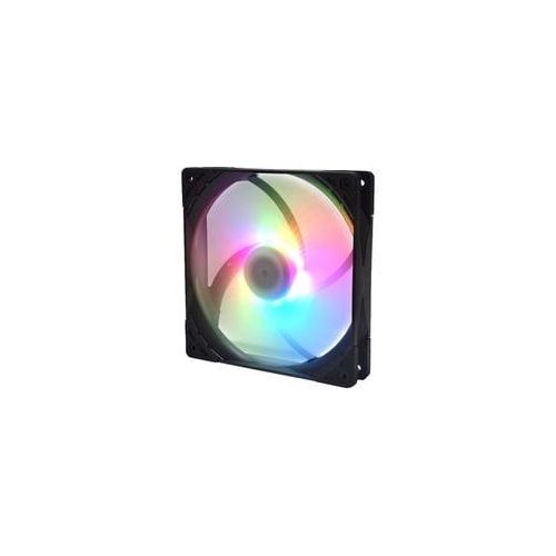 Kaze Flex 140 Square ARGB PWM 140x140x27, Gehäuselüfter schwarz/transparent, 1200 U/min, 140 mm