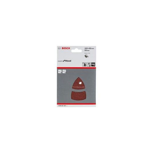 Schleifblatt C430 Expert for Wood and Paint, 102 x 62 / 93mm, K40 10 Stück, für Multischleifer