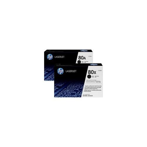 Toner schwarz 80X (CF280XD) Doppelpack