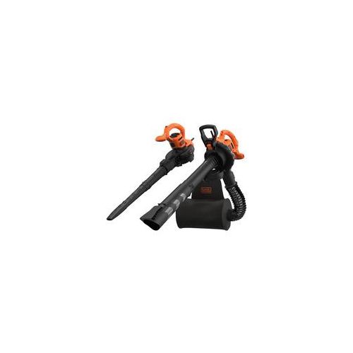 3-in-1 Elektro-Laubsauger BEBLV290-QS, Laubsauger/Laubbläser schwarz/orange, 2.900 Watt