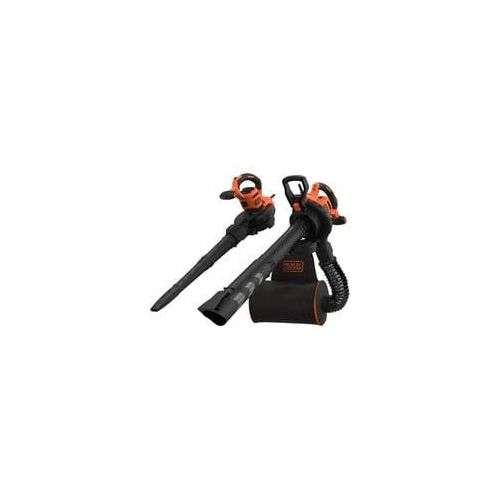 3-in-1 Elektro-Laubsauger BEBLV300-QS, Laubsauger/Laubbläser schwarz/orange, 3.000 Watt