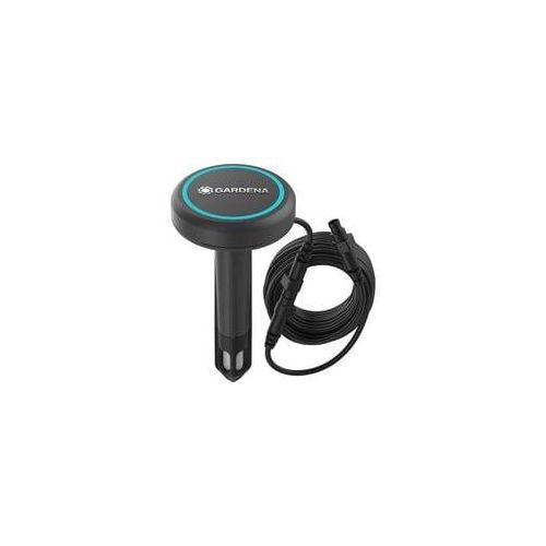 Bodenfeuchtesensor schwarz/türkis