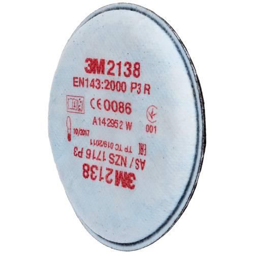 3M 2138 mit Aktivkohle, P3R Partikelfilter 20 St. EN 143 DIN 143