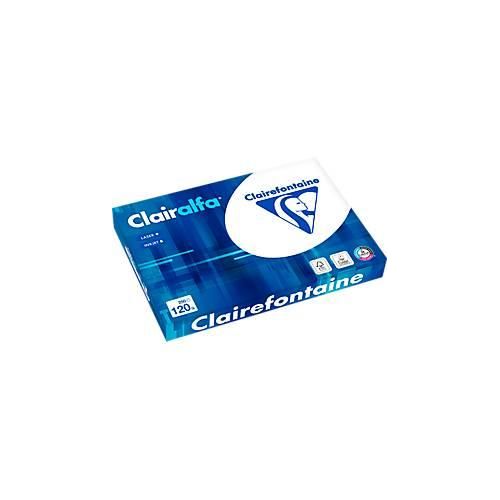 Kopierpapier Clairefontaine Clairalfa, DIN A3, 120 g/m², hochweiß, 1 x 250 Blatt