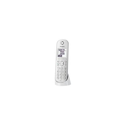 Panasonic KX-TGQ200 - Schnurloses Digitaltelefon - DECTGAP - dreiweg Anruffunktion - weiß