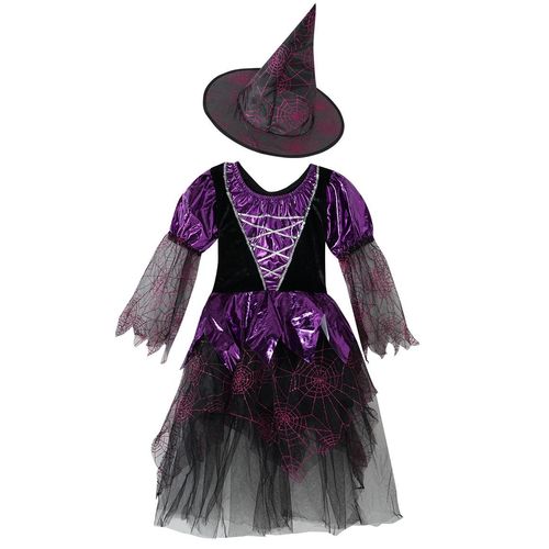 Kostüm-Set Hexe mit Hut