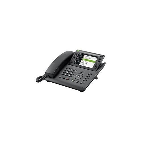 Unify OpenScape Desk Phone CP700 - VoIP-Telefon - mit Bluetooth-Schnittstelle - dreiweg Anruffunktion - SIP - Schwarz