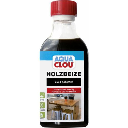 Aqua Clou - Holzbeize 250 ml, schwarz Beize Beizen Holz Innen