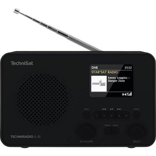 Techniradio 6 ir Internet Tischradio Internet, dab+, ukw Bluetooth®, wlan, Internetradio – Technisat