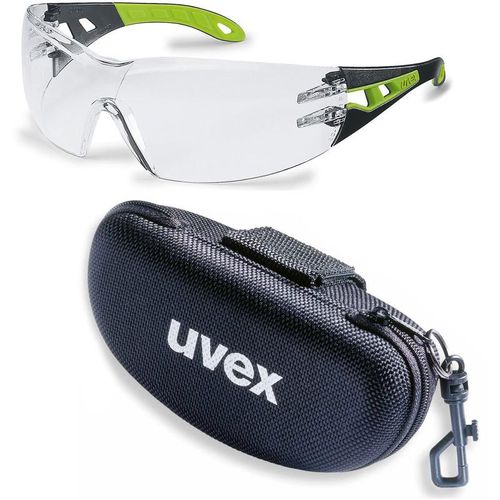 Uvex - Schutzbrille pheos 9192225 im Set inkl. Brillenetui