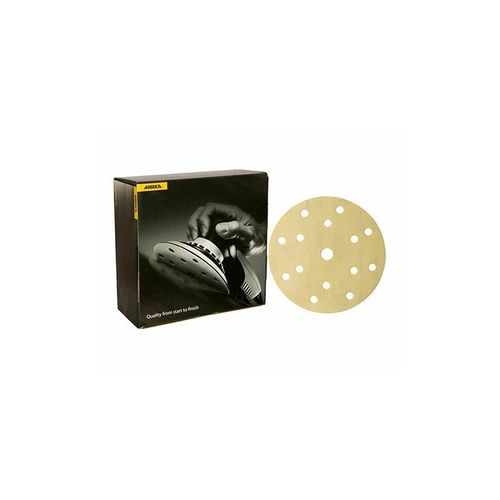 Gold disc loch P180 15 pieces 100 - Mirka