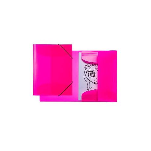 HERMA Sammelmappe Neon DIN A4 neon-pink