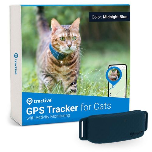 Tractive GPS CAT 4 - GPS Tracker Katze mit Aktivitätstracking | EXKL. ABO