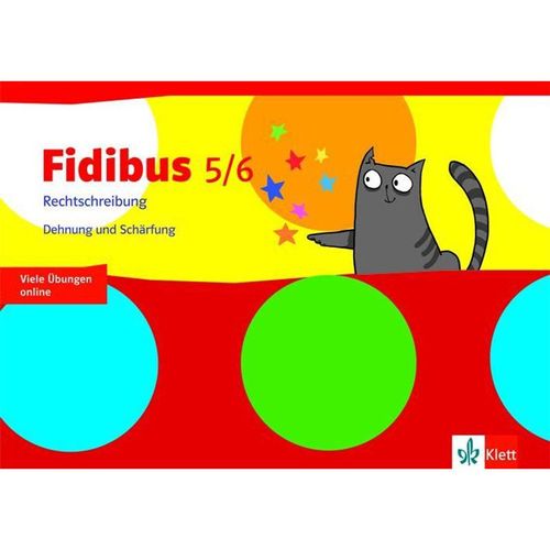 Fidibus (Ausgabe 2016): Fidibus 5/6. Rechtschreibung - Dehnung und Schärfung, Geheftet