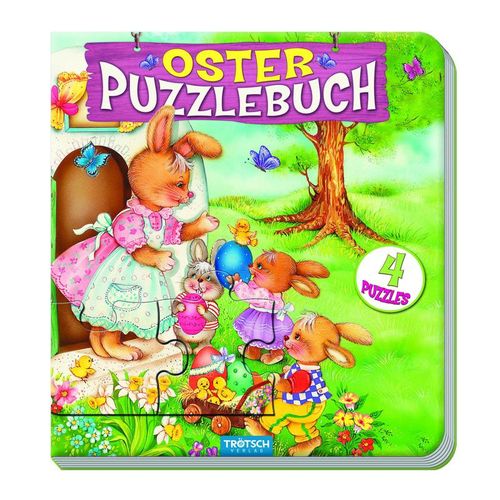 Trötsch Pappenbuch Puzzlebuch Ostern, Pappband
