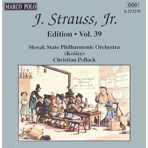 J.Strauss,Jr.Edition Vol.39 - Pollack, Staatsphilh.Der CSSR. (CD)