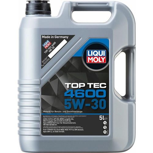 Motoröl Top Tec 4600 sae 5W-30 5 l Motoröle – Liqui Moly