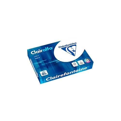 Kopierpapier Clairefontaine Clairalfa, DIN A4, 90 g/m², hochweiß, 5 x 500 Blatt