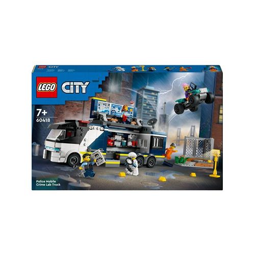 LEGO City 60418 Polizeitruck mit Labor