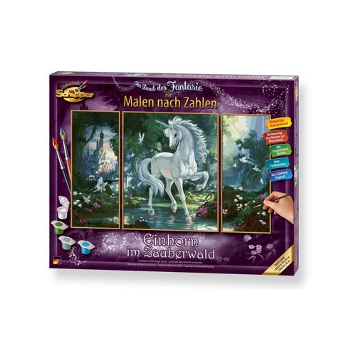 Schipper Malen nach Zahlen »Einhorn im Zauberwald (Tripty)«