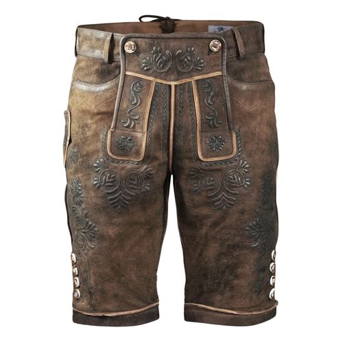 Kurze Wildbock Lederhose Jan