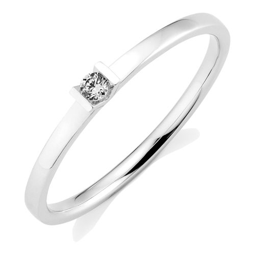 Orolino Ring 750 Gold mit Brillant 0,04ct.
