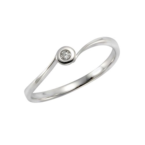 Orolino Ring Gold 585 mit Brillant 0,03ct.