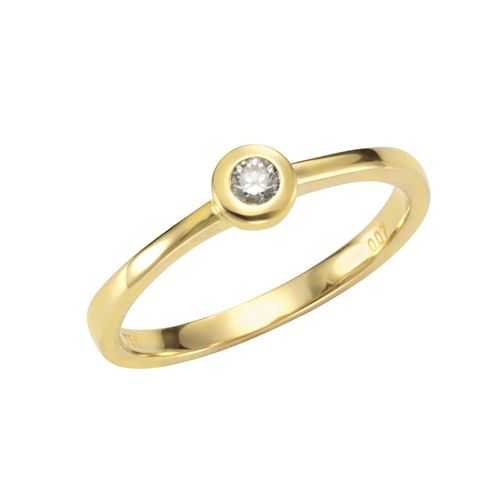 Orolino Ring Gold 585 mit Brillant 0,07ct.