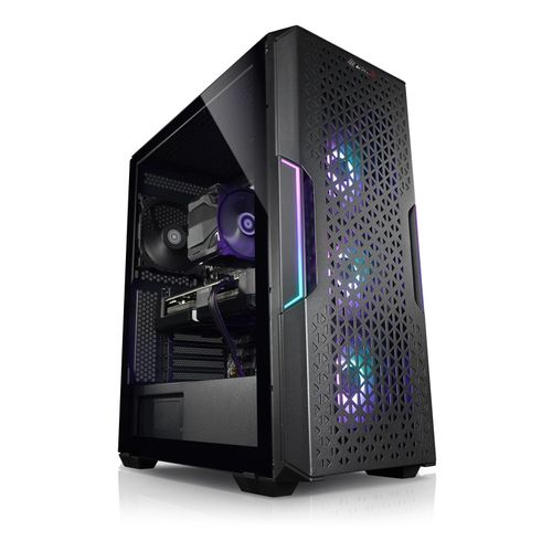 Gaming PC Hunter VII AMD Ryzen 5 7500F, 32GB DDR5, AMD Radeon RX 7800 XT 16 GB, 2TB SSD, Windows 11