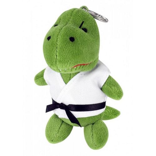 BAY-Sports Schlüsselanhänger Schlüsselanhänger Karate Taekwondo Plüschtier Stofftier Glücksbringer (Kinder & Erwachsene