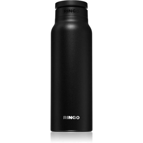 Ringo MagSafe® Water Bottle thermofles met telefoonhouder kleur Black 710 ml