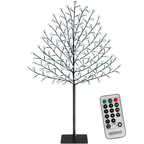 monzana® Kirschblütenbaum 220 LED 220cm blau