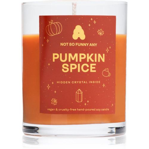Not So Funny Any Crystal Candle Pumpkin Spice kristalkaars 220 g