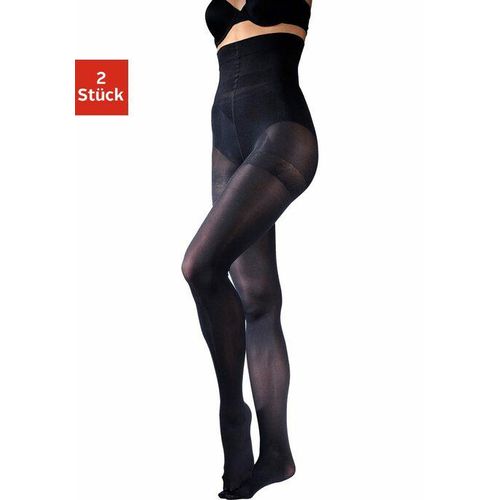 LASCANA Feinstrumpfhose 'Bodyshaper' schwarz Gr. L (44/46) für Damen