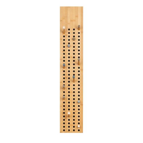 We Do Wood - Scoreboard Garderobe vertikal, Bambus natur