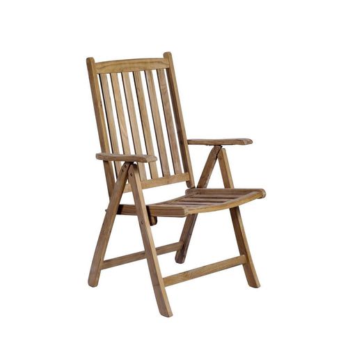 Harms Hochlehner SOLO,Teak,5-fach verstellbar