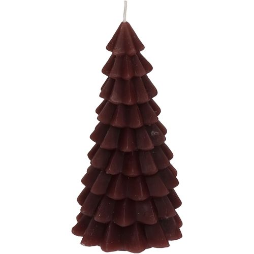 Kerze CHRISTMAS TREE burgund