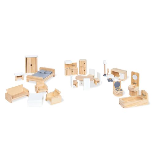 Puppenhausmöbel-Set KIDS (BHT 62x7x37 cm)