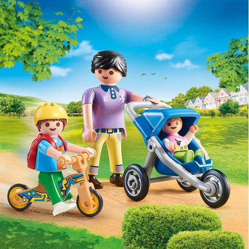 PLAYMOBIL Mama mit Kindern